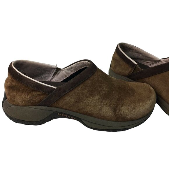 Comfort Slip On Shoes Mules Suede Air Cushion Clogs Soft Sole Size 7 u - Picture 6 of 10